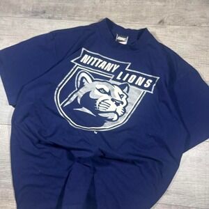 90s single stitch Nittnany lion PSU Penn state football college t shirt